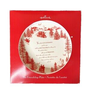 Hallmark "The Friendship" Plate Vintage Collectable